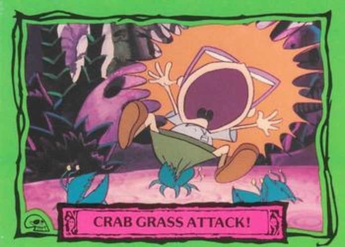 #45 Crab Grass Attack! - 1990 Dart Beetlejuice