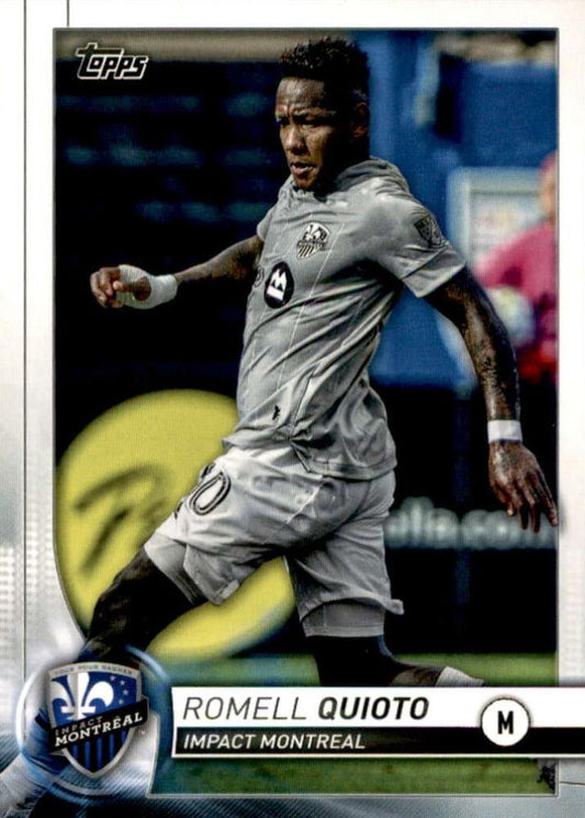 #45 Romell Quioto - Montreal Impact - 2020 Topps MLS Soccer