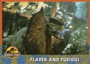 #45 Flared and Furious - 1993 Topps Jurassic Park