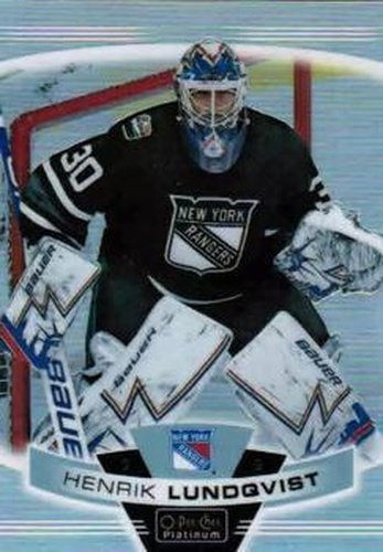 #45b Henrik Lundqvist - New York Rangers - 2019-20 O-Pee-Chee Platinum Hockey
