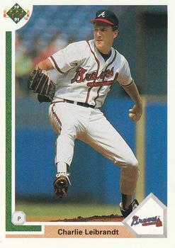 #460 Charlie Leibrandt - Atlanta Braves - 1991 Upper Deck Baseball