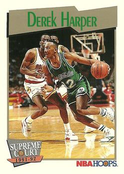 #460 Derek Harper - Dallas Mavericks - 1991-92 Hoops Basketball
