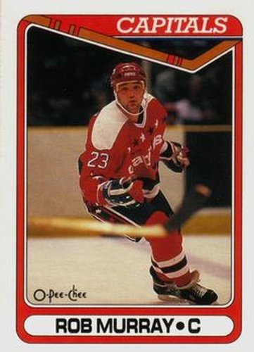 #460 Rob Murray - Washington Capitals - 1990-91 O-Pee-Chee Hockey