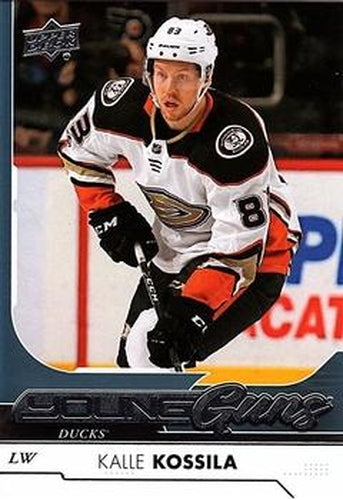 #460 Kalle Kossila - Anaheim Ducks - 2017-18 Upper Deck Hockey