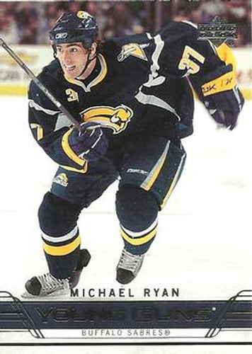 #460 Michael Ryan - Buffalo Sabres - 2006-07 Upper Deck Hockey