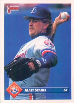 #460 Matt Stairs - Montreal Expos - 1993 Donruss Baseball