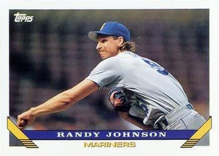 #460 Randy Johnson - Seattle Mariners - 1993 Topps Baseball