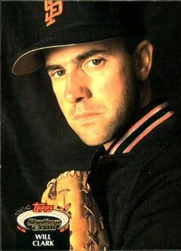 #460 Will Clark - San Francisco Giants - 1992 Stadium Club Baseball