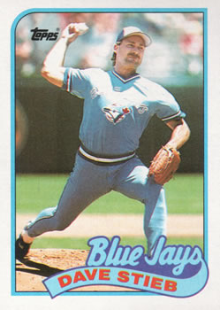 #460 Dave Stieb - Toronto Blue Jays - 1989 Topps Baseball
