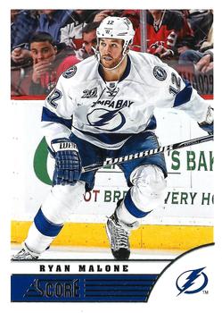 #460 Ryan Malone - Tampa Bay Lightning - 2013-14 Score Hockey