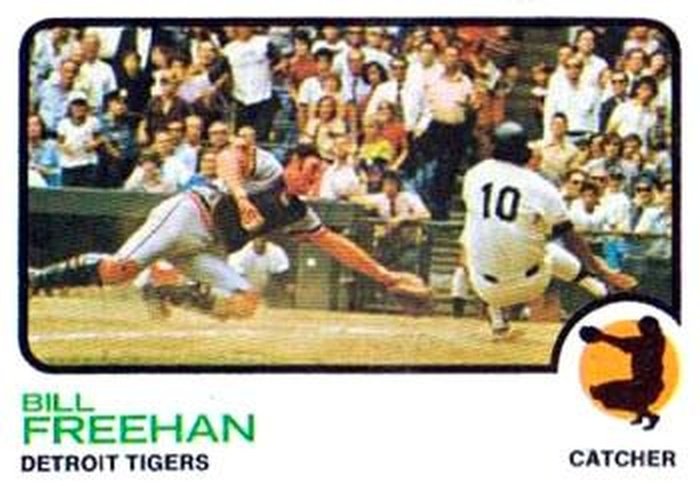 #460 Bill Freehan - Detroit Tigers - 1973 Topps Baseball