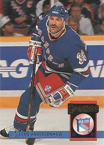 #460 Glenn Anderson - New York Rangers - 1993-94 Donruss Hockey