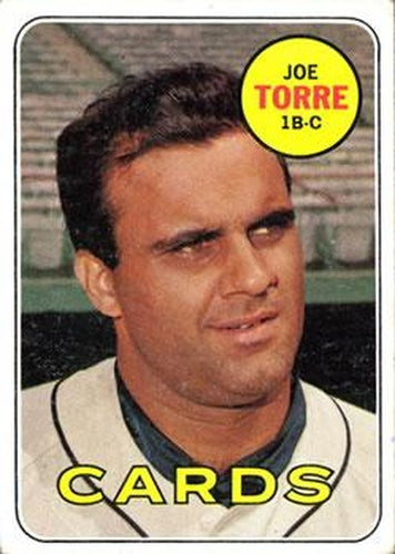 #460 Joe Torre - St. Louis Cardinals - 1969 Topps Baseball