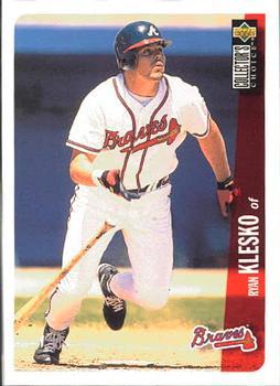 #460 Ryan Klesko - Atlanta Braves - 1996 Collector's Choice Baseball