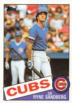 #460 Ryne Sandberg - Chicago Cubs - 1985 Topps Baseball
