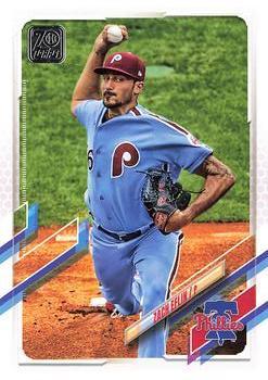 #460 Zach Eflin - Philadelphia Phillies - 2021 Topps Baseball