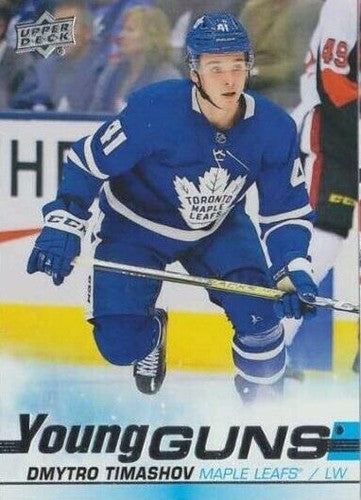 #460 Dmytro Timashov - Toronto Maple Leafs - 2019-20 Upper Deck Hockey