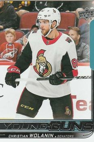 #460 Christian Wolanin - Ottawa Senators - 2018-19 Upper Deck Hockey