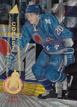 #460 Rene Corbet - Quebec Nordiques - 1994-95 Pinnacle Hockey - Rink Collection