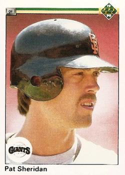 #460 Pat Sheridan - San Francisco Giants - 1990 Upper Deck Baseball