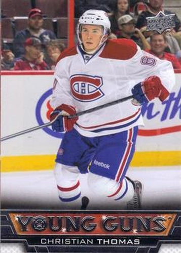 #460 Christian Thomas - Montreal Canadiens - 2013-14 Upper Deck Hockey
