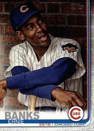 #460c Ernie Banks - Chicago Cubs - 2019 Topps Baseball