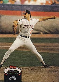 #461 Dave Otto - Cleveland Indians - 1992 Stadium Club Baseball