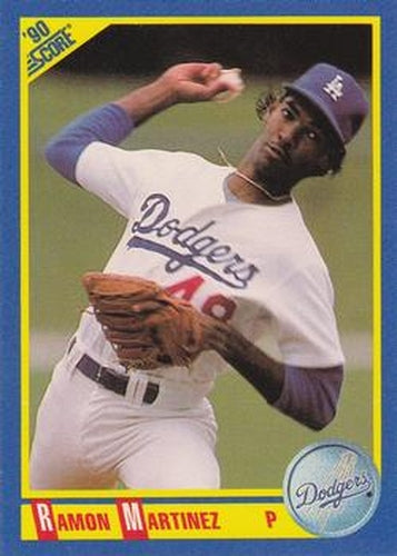 #461 Ramon Martinez - Los Angeles Dodgers - 1990 Score Baseball