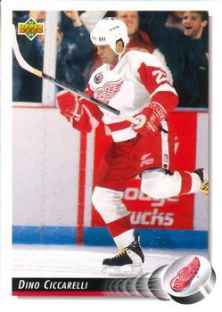 #461 Dino Ciccarelli - Detroit Red Wings - 1992-93 Upper Deck Hockey