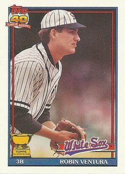 #461 Robin Ventura - Chicago White Sox - 1991 Topps Baseball