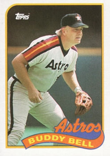 #461 Buddy Bell - Houston Astros - 1989 Topps Baseball