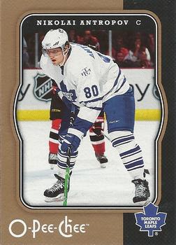 #461 Nik Antropov - Toronto Maple Leafs - 2007-08 O-Pee-Chee Hockey