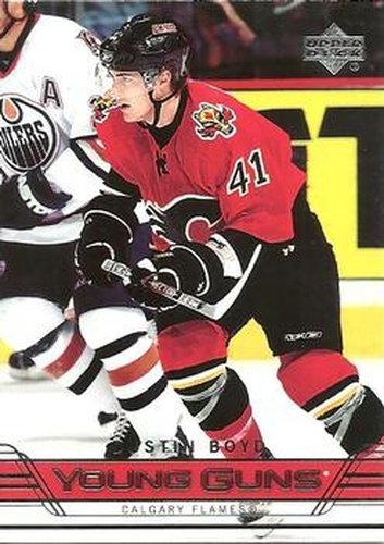 #461 Dustin Boyd - Calgary Flames - 2006-07 Upper Deck Hockey