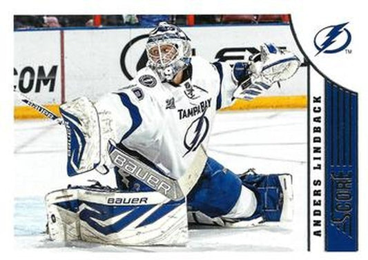 #461 Anders Lindback - Tampa Bay Lightning - 2013-14 Score Hockey