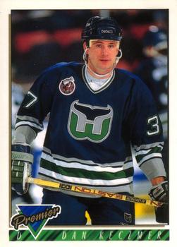 #461 Dan Keczmer - Hartford Whalers - 1993-94 O-Pee-Chee Premier Hockey