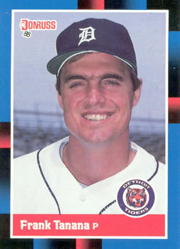 #461 Frank Tanana - Detroit Tigers - 1988 Donruss Baseball