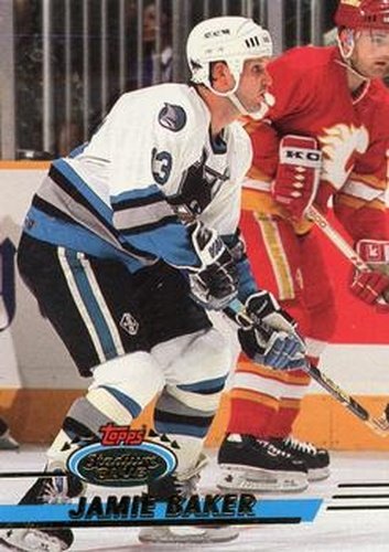 #461 Jamie Baker - San Jose Sharks - 1993-94 Stadium Club Hockey