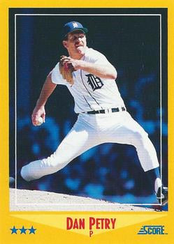 #461 Dan Petry - Detroit Tigers - 1988 Score Baseball