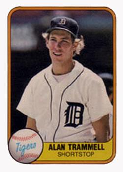 #461 Alan Trammell - Detroit Tigers - 1981 Fleer Baseball