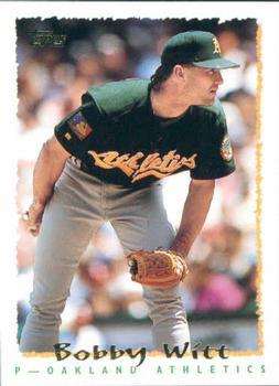 #461 Bobby Witt - Oakland Athletics - 1995 Topps Baseball