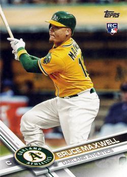 #461 Bruce Maxwell - Oakland Athletics - 2017 Topps Baseball