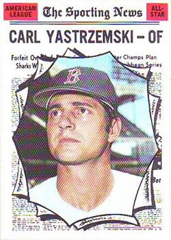 #461 Carl Yastrzemski - Boston Red Sox - 1970 Topps Baseball