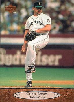 #461 Chris Bosio - Seattle Mariners - 1996 Upper Deck Baseball