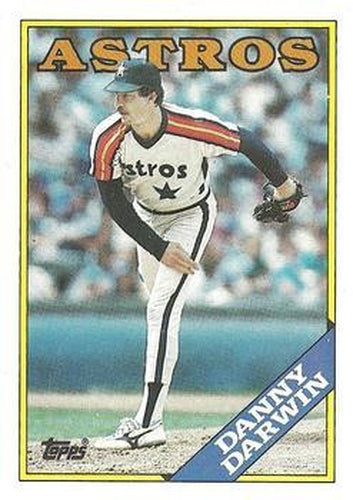 #461 Danny Darwin - Houston Astros - 1988 Topps Baseball