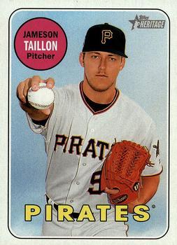 #461 Jameson Taillon - Pittsburgh Pirates - 2018 Topps Heritage Baseball