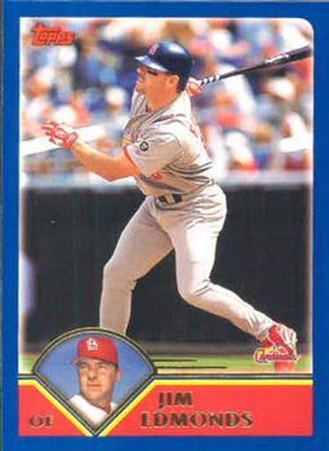 #461 Jim Edmonds - St. Louis Cardinals - 2003 Topps Baseball