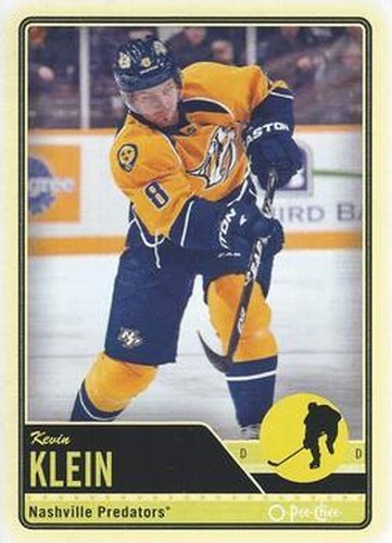 #461 Kevin Klein - Nashville Predators - 2012-13 O-Pee-Chee Hockey