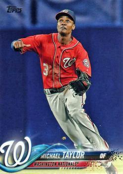 #461 Michael Taylor - Washington Nationals - 2018 Topps Baseball
