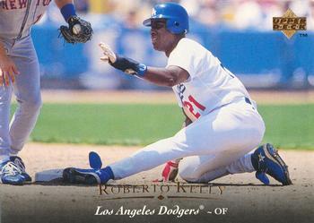 #461 Roberto Kelly - Los Angeles Dodgers - 1995 Upper Deck Baseball