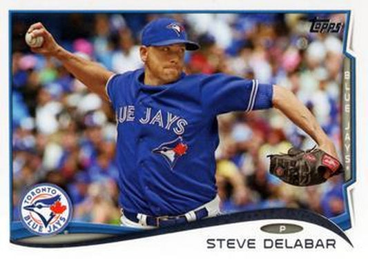 #461 Steve Delabar - Toronto Blue Jays - 2014 Topps Baseball